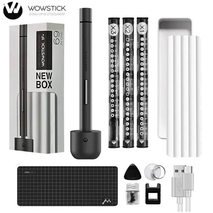 XIAOMI Wowstick 1F Pro 64-in-1 Cordless Electric Screwdriver Kit with LED Light